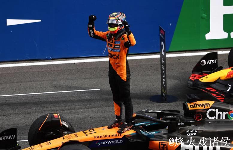 F1迈阿密站：皮亚斯特里三连冠，迈凯伦霸占前两名